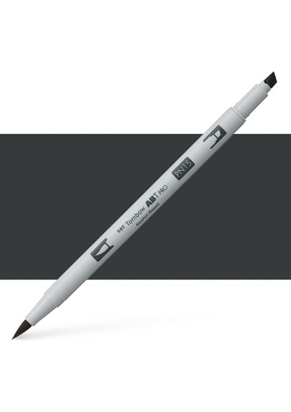 Ab-Tp Pro Dual Brush Pen Grafik Kalemi Black N15