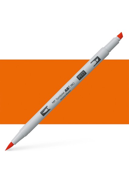 Ab-Tp Pro Dual Brush Pen Grafik Kalemi Orange 933