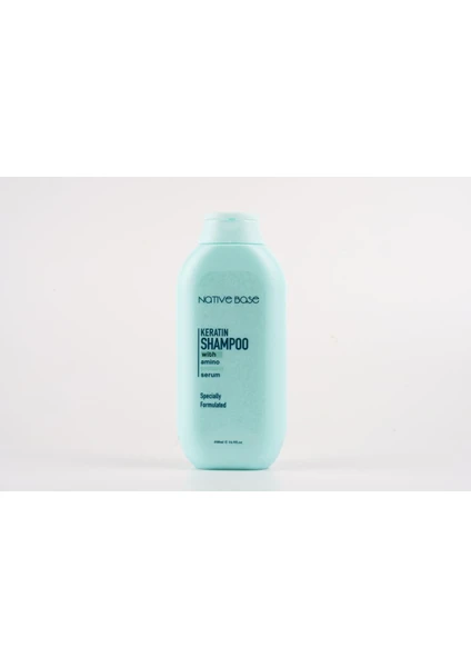 Native Base Aşırı Yıpranmış Saçlar İçin Keratin Şampuan 500 ml