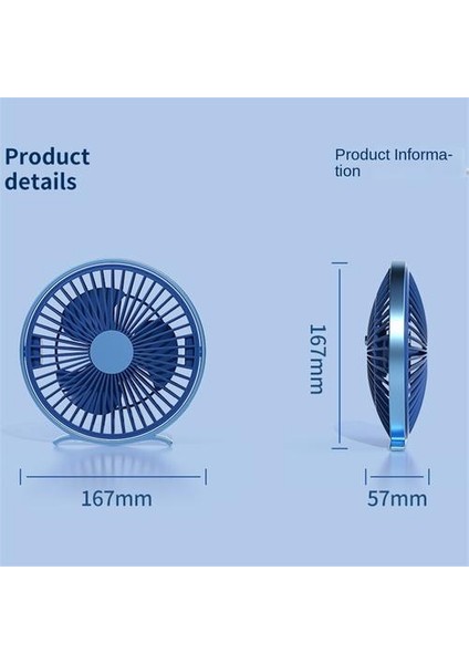 1200 Mah Plastik El Fan, Öğrenci Yurtta Taşınabilir Sessiz Rüzgar Fanı Için Basit (Yurt Dışından) fiyatları