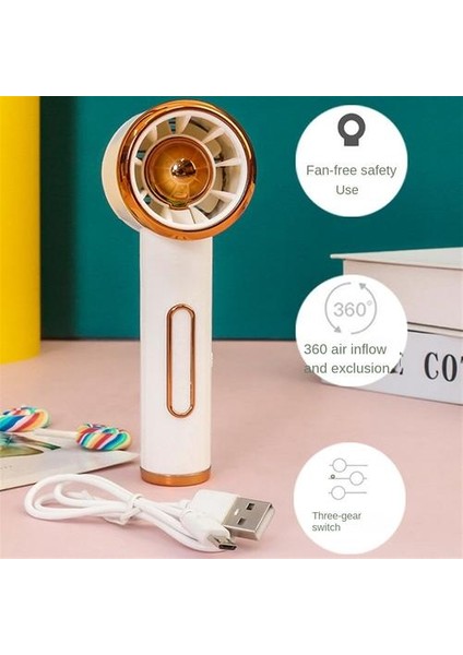 30/5000 500 Mah Plastik Elle Tutulan Fan, Taşınabilir, Basit ve Şarj Edilebilir, Öğrenci Yurtta Küçük Fan Için Uygun (Yurt Dışından) modelleri