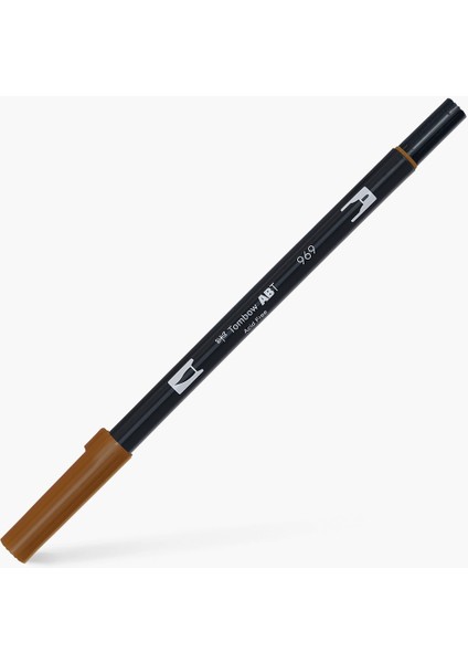 Ab-T Dual Brush Pen Grafik Kalemi Chocolate 969 fiyatları