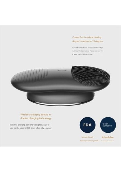 Silikon Temizleyici, Akıllı Yüksek Frekanslı Ultrasonik Titreşim Su Geçirmez Temizleyici (Yurt Dışından) fırsatları