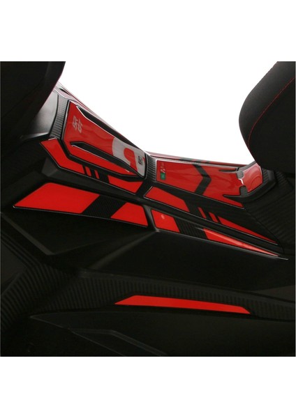 Aprilia SR GT 125 / 200 2022-2023 Uyumlu Tank Pad Kırmızı fırsatları