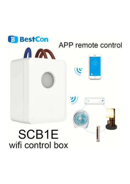 Enerji Monitörü Broadlink SCB1E Wifi Anahtarı Uzaktan Kontrol