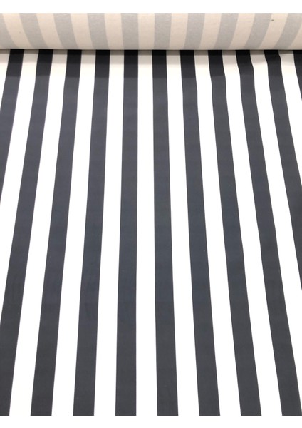 Füme Beyaz Çizgili Döşemelik Kumaş fiyatları