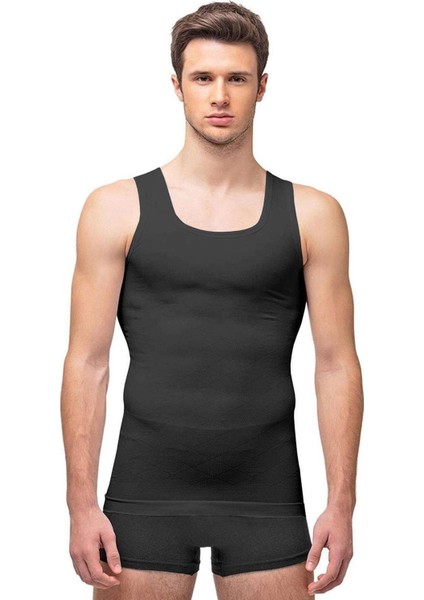 Elite Life E-07-940 Erkek Dikişsiz Vücut Şekillendirici Sıkılaştırıcı Atlet Korse