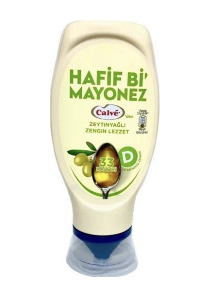 Hafif Bir Mayonez Zeytinyağlı Zengin Lezzet 355 gr