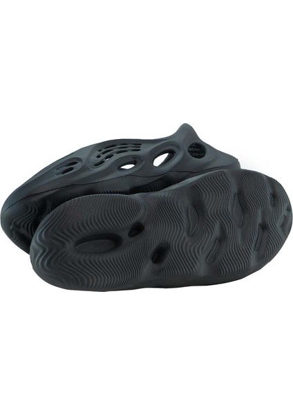 Delikli Yeezy Foam Runner Siyah Unisex Spor Ayakkabı modelleri