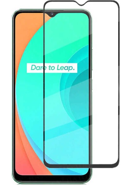 Realme C11 Ekran Koruyucu 3 Adet Tam Ekran Seramik Nano