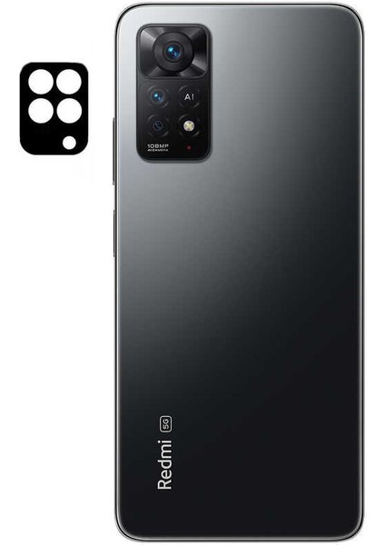 Xiaomi Redmi Note 11 Pro 5g Kamera Lens Koruyucu + Ekran Kouyucu 3 Adet Nano Kırılmaz Cam