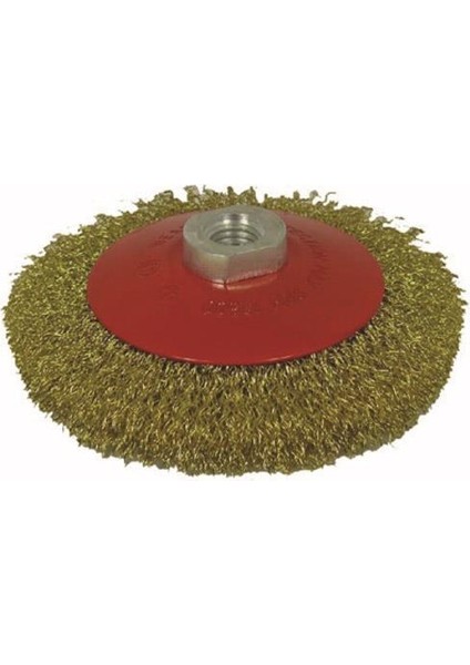 Partner 03031 M14 Vidalı Sarı Telli Fırça 100 mm