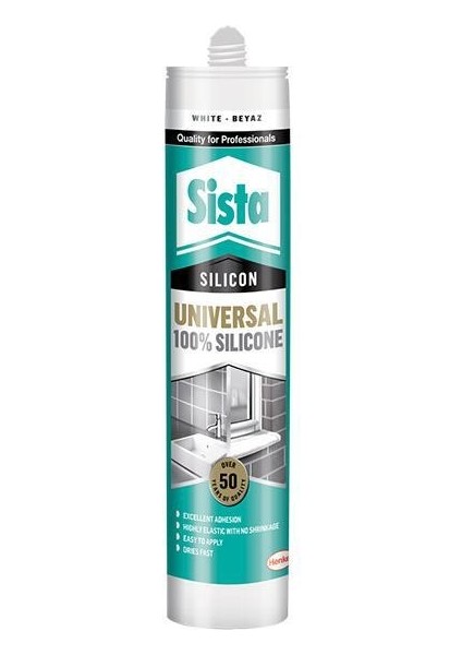 Sista Üniversal Beyaz Silikon 280 ml