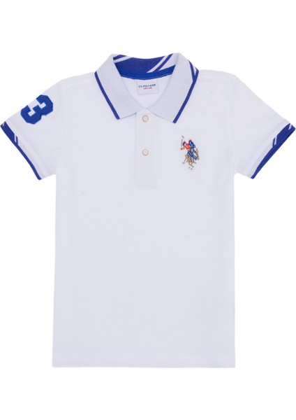 Erkek Çocuk Beyaz Basic T-Shirt 50249580-VR013