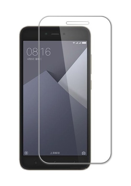 Xiaomi Redmi Y1 Lite Ekran Koruyucu 3 Adet Nano Kırılmaz Cam