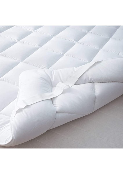 Dört Köşe Lastikli Kapitoneli Yün Dolgulu Uyku Pedi fiyatları