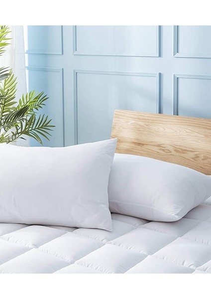 Dört Köşe Lastikli Kapitoneli Yün Dolgulu Uyku Pedi modelleri