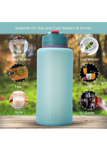 2.2l Silikon Katlanır Su Şişesi (Yurt Dışından)