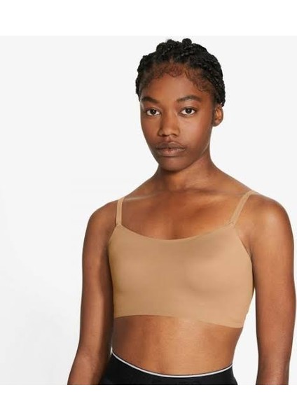 Dri-Fıt Indy Luxe Sports Bra In Praline AQ0140-288