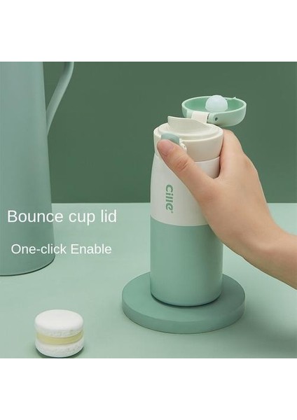 400ML Öğrenci ve Çocuklar 304 Paslanmaz Çelik Suluk (Yurt Dışından)