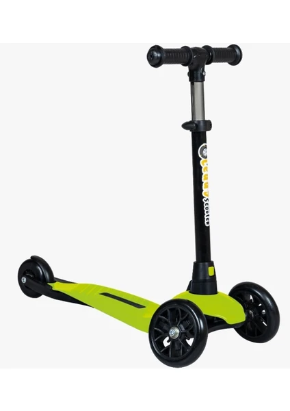 Çekirdek Zeka Leddy Scooter Yeşil Işıklı