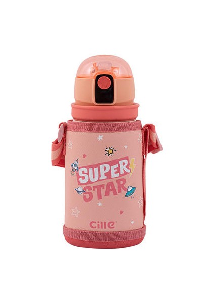 520ML Çocuk Kayışlı Suluk (Yurt Dışından)