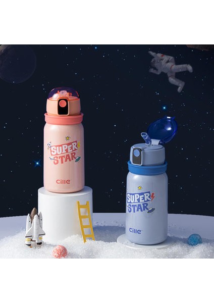520ML Çocuk Kayışlı Suluk (Yurt Dışından)