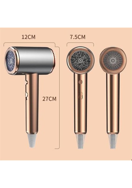 1500W Saç Kurutma Makinesi Üfleyici Yüksek Hızlı Güçlü Rüzgazrlı (Yurt Dışından)