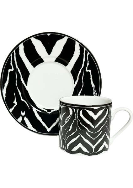 Rc Zebra Serisi 6'lı Fincan Takımı