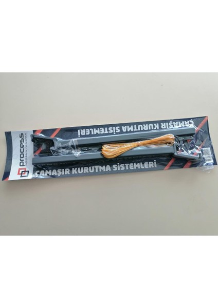 Process 25*60 Kare Küpeşte Çamaşırlık Antrast Gri