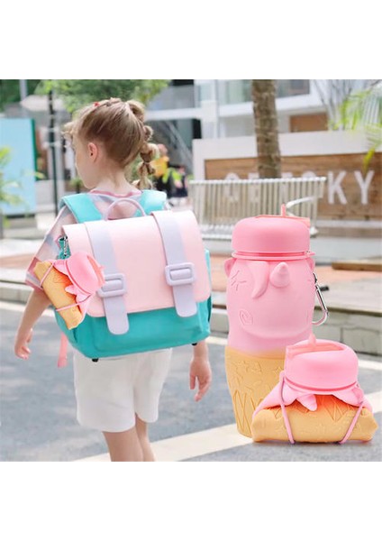 Silikon Katlanır Su Şişesi (Yurt Dışından) fırsatları