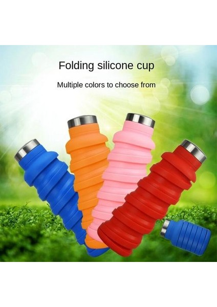 600ML Yaratıcı Geri Çekilebilir Katlanır Su Şişesi (Yurt Dışından) modelleri