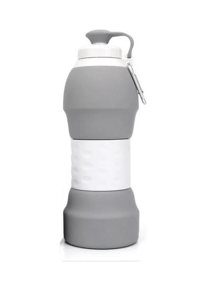 500ML Silikon Katlanabilir Suluk (Yurt Dışından)