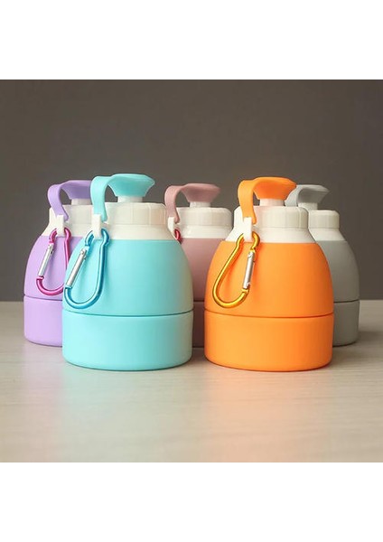 500ML Silikon Katlanabilir Suluk (Yurt Dışından) indirimleri
