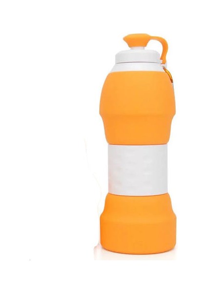 500ML Silikon Katlanabilir Suluk (Yurt Dışından)