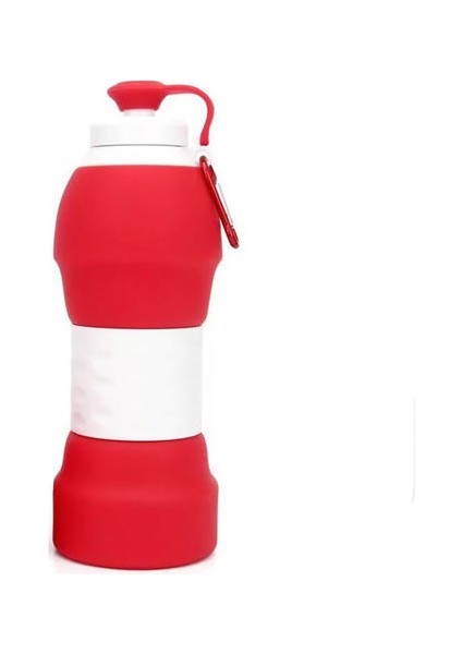 500ML Silikon Katlanabilir Suluk (Yurt Dışından)
