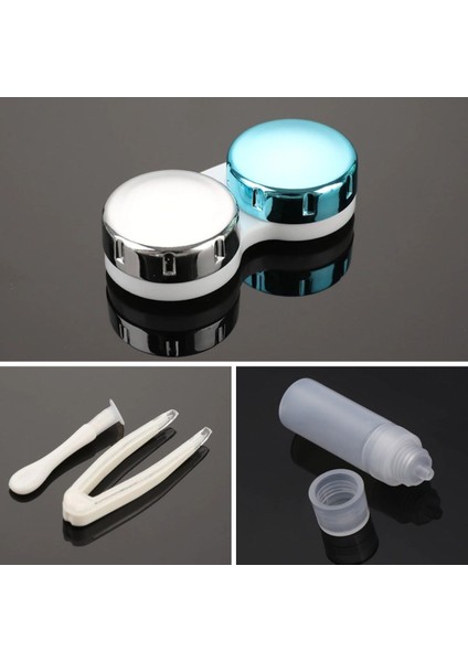 Buffer® Taşınabilir Fonksiyonel Seyahat Için Koruyucu Mini Hijyenik Kontakt Lens Saklama Kutusu