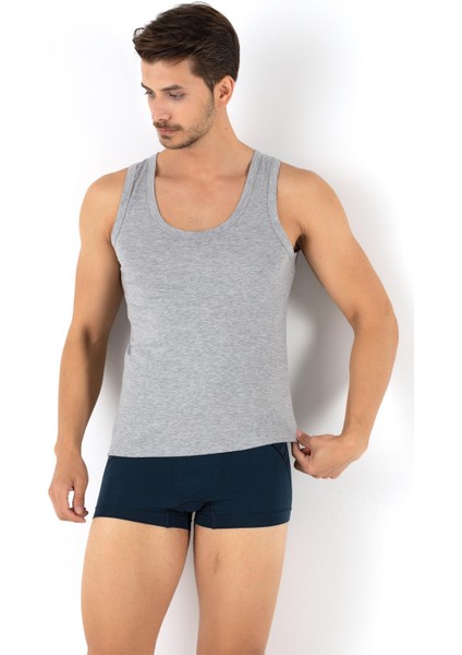 Erkek Penye Atlet %100 Pamuk Nefes Alabilir ve Terletmeyen Özellikte