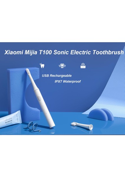 Mıjıa T100 Sonic Elektrikli Diş Fırçası (Yurt Dışından)