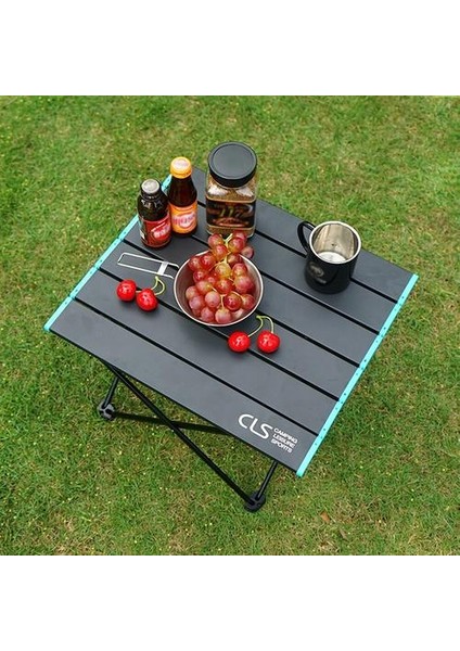 Xhltd 4pcs/set Taşınabilir Kamp Alüminyum Katlanır Masa Piknik Yemekleri Için Depolama Çantası, Açık Araçlar, Kamp Için Uygun (Yurt Dışından) indirimleri