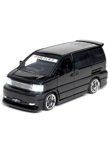 Yeni 1:32 Elgrand Muhteşem Mvp Alaşımlı Araba Modeli Diecasts Oyuncak Araçlar Oyuncak Arabalar Eğitim Metal Oyuncaklar Çocuklar Için Hediyeler Erkek OyuncakOyuncak Araçlar (Yurt Dışından) fiyatları
