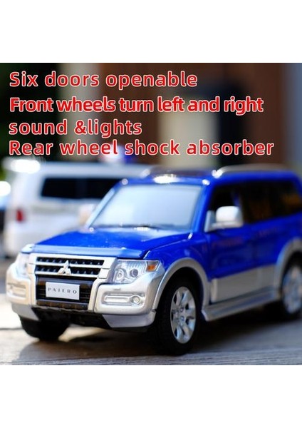 1:32 Pajero Y97 Metal Alaşım Diecast Araba Modeli Minyatür Modeli ile Ses Işık Modeli Hediye Oyuncaklar Çocuk Off Araç Araçları Için | Diecasts oyuncak Araçlar (Yurt Dışından) fırsatları