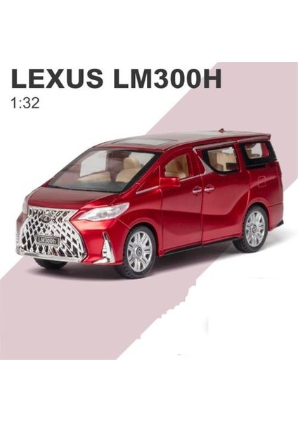 1:32 Oyuncak Araba Mükemmel Kalite Lexus LM300H Metal Araba Alaşımlı Araba Diecasts Oyuncak Araçlar Araba Modeli Yüksek Simülasyon Oyuncaklar ÇocukOyuncak Araçlar (Yurt Dışından)