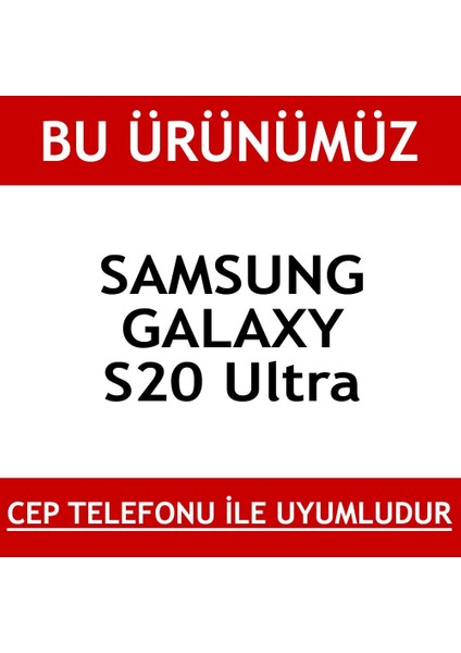 Samsung S20 Ultra Uyumlu Süper Pet Esnek Jelatin Ekran Koruyucu