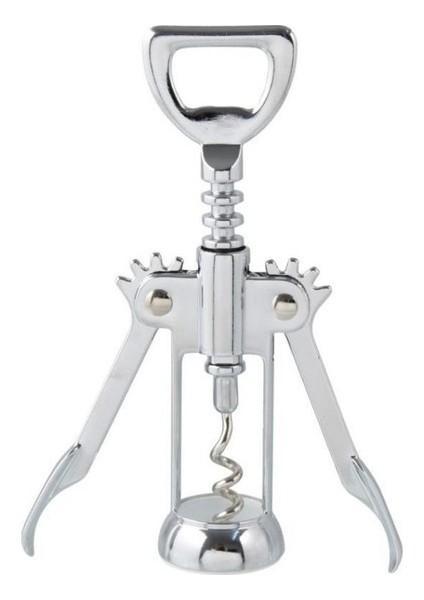 Metaltex 2 Kanatlı Krom Tirbüşon 250500