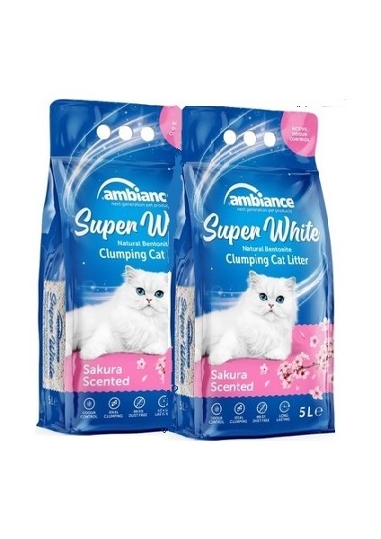 Kedi Kumu Sakura 10 lt x 2