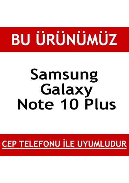 Samsung Note 10 Plus Uyumlu Süper Pet Esnek Jelatin Ekran Koruyucu