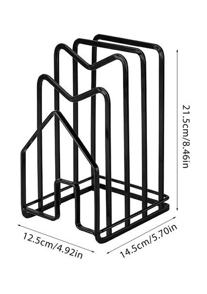 Demir Pot Kapak Raf Kesme Kurulu Tutucu Raf Pişirme Bulaşık Süzgeç Kurutma Rafları Mutfak Organizatör Pan Kapak Standı Mutfak Aracı | Raflar ve tutucular (Yurt Dışından)