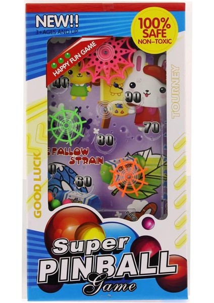 Süper Mini Pinball Oyun Seti - Tavşan