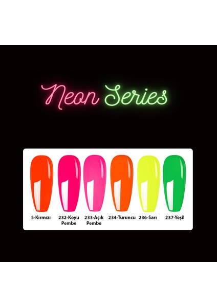 M236 Kalıcı Oje Neon Sarı 7,3 ml